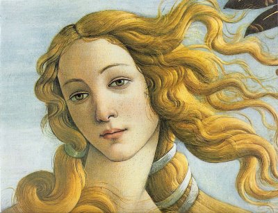 Botticelli - Birth of Venus detail